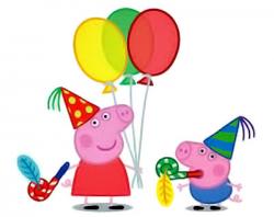 peppa pig festa